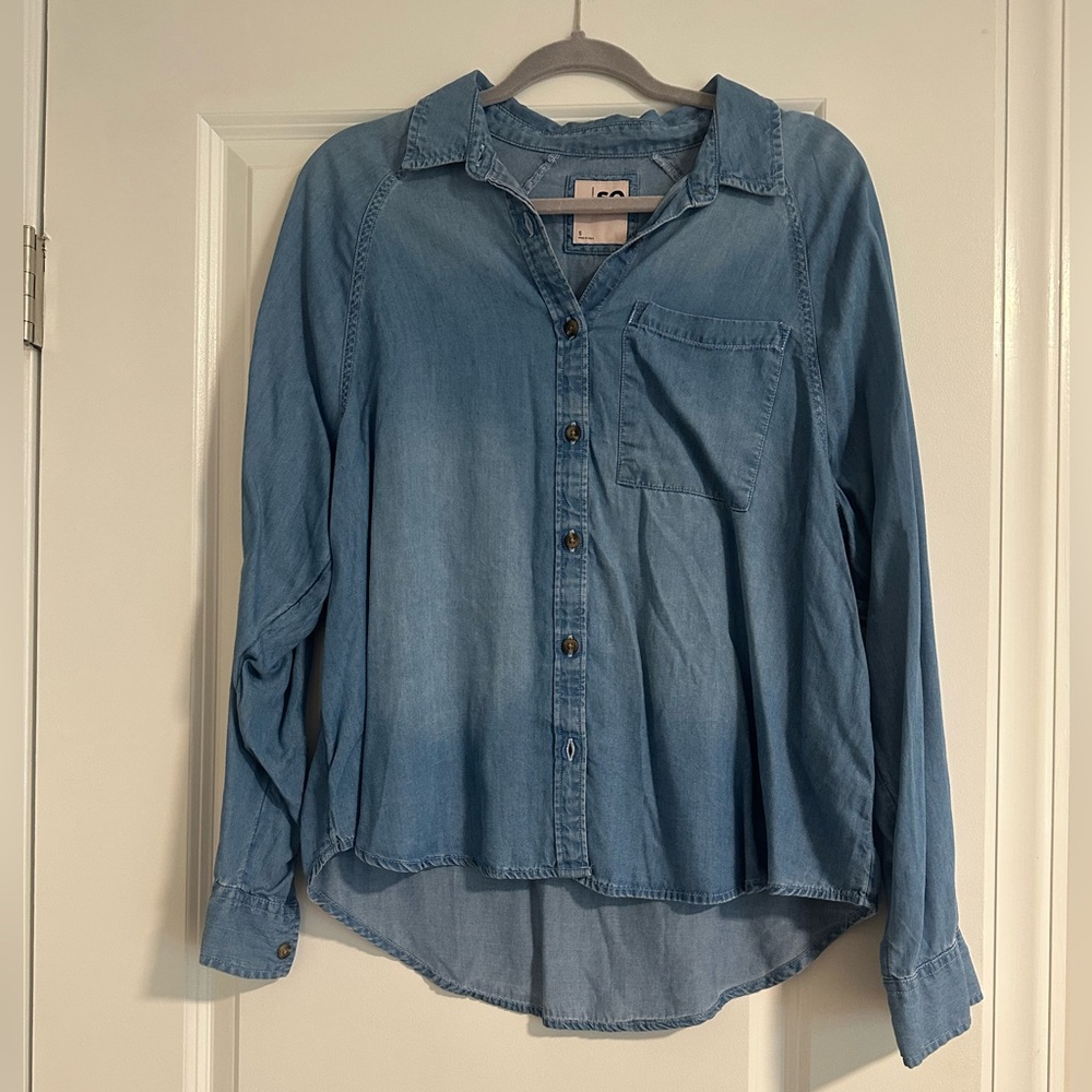 SO Light Blue Denim Shirt